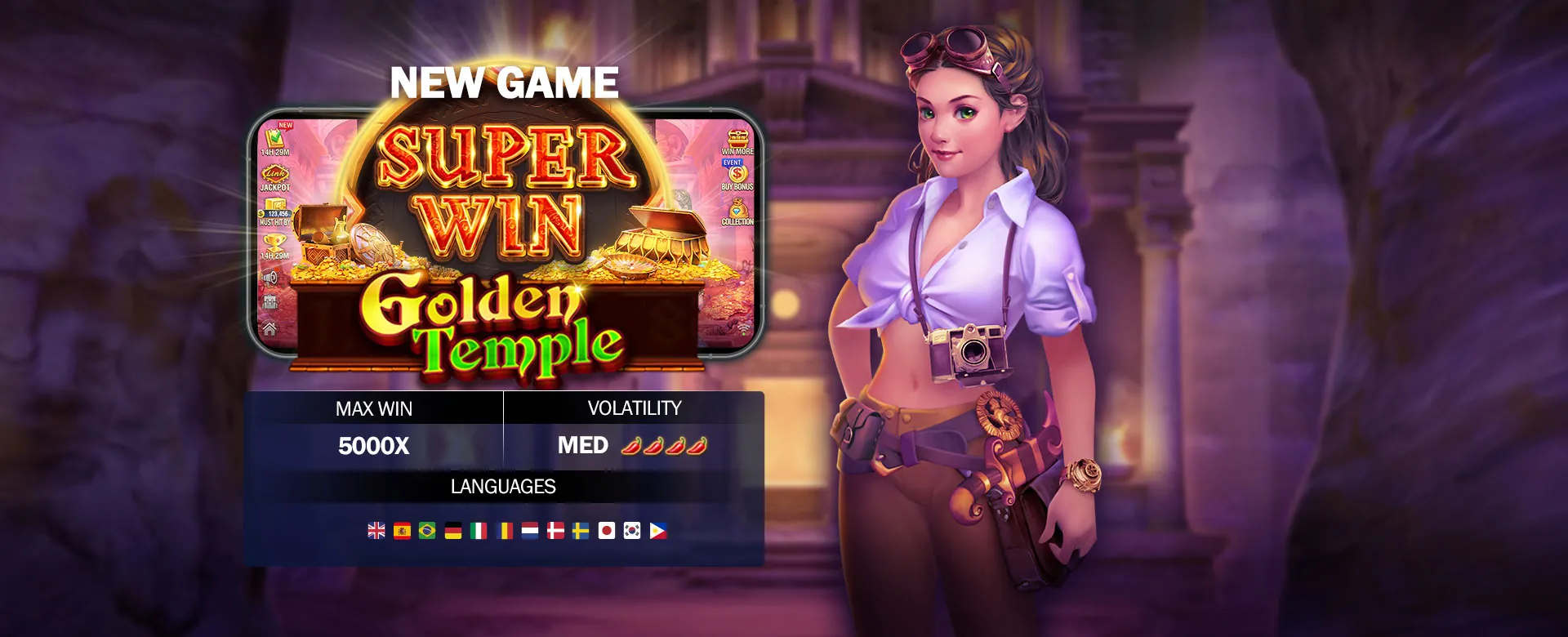 Top 5 okfun Casino Games banner showing exciting casino elements